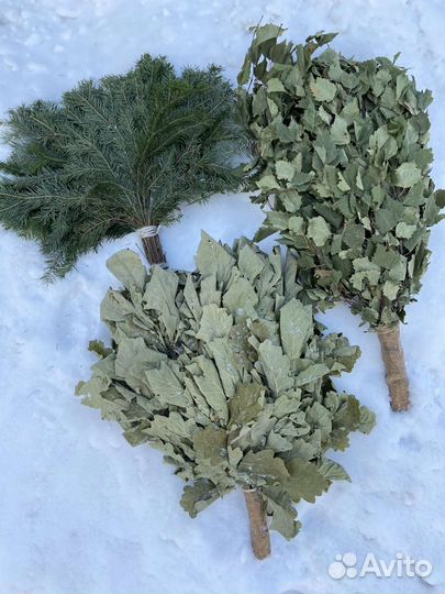 Веники дуб, пихта, можевельник, береза, эвкалипт