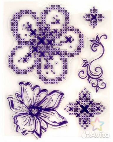 Штампы силиконовые Viva многоразовый