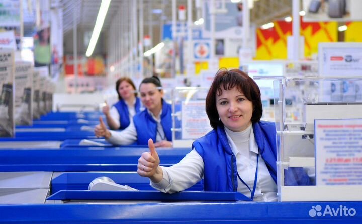 Сотрудник кассир в магазин без опыта