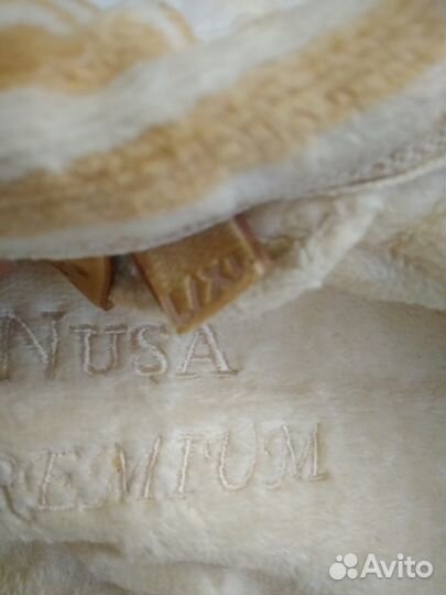 Махровый халат L-XL