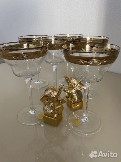 Фужеры bohemia. Богемия. Чешское стекло 80 гг