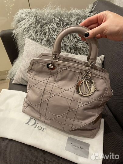 Сумка женская Christian Dior бу натуральная кожа