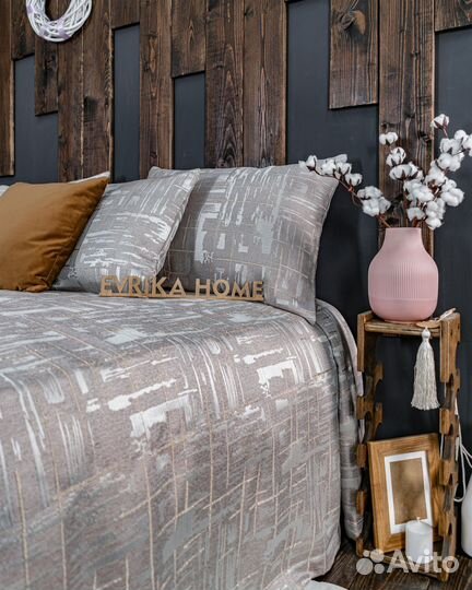 Покрывало адриан лаванда новое плед на кровать