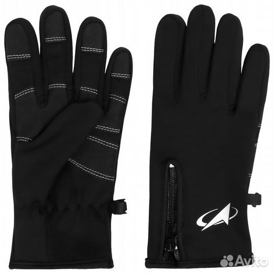 Перчатки onlytop 'роскосмос', р. L-XL, цвет чёрный