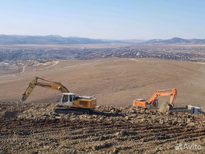 Услуги экскаватора мегаыхлитель, ковш