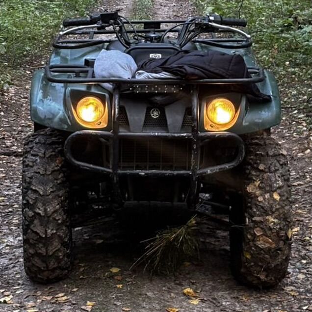 Yamaha Grizzly 450, 2003, 8 000 км