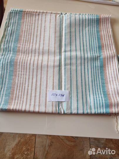 Ткань лён СССР на полотенца