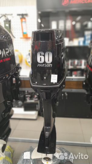 Продается мотор лодочный Parsun T60 afwl-T 2 такт