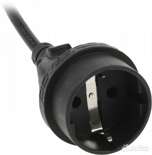 Кабель Powercom scut IEC-320 C14 to Socket Type-F 250V 10A