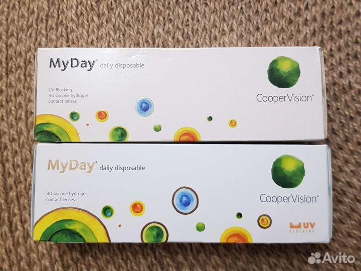 Линзы MyDay -2,25; -2,5