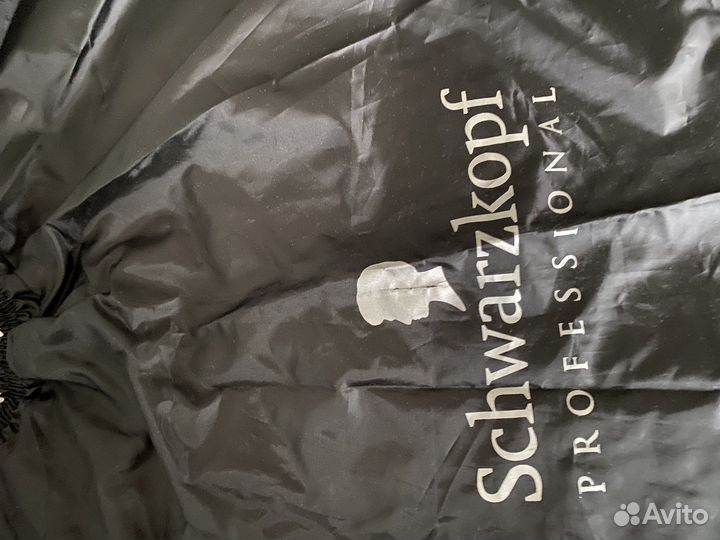 Накидка парикмахерская,пеньюар Schwarzkopf,б/у