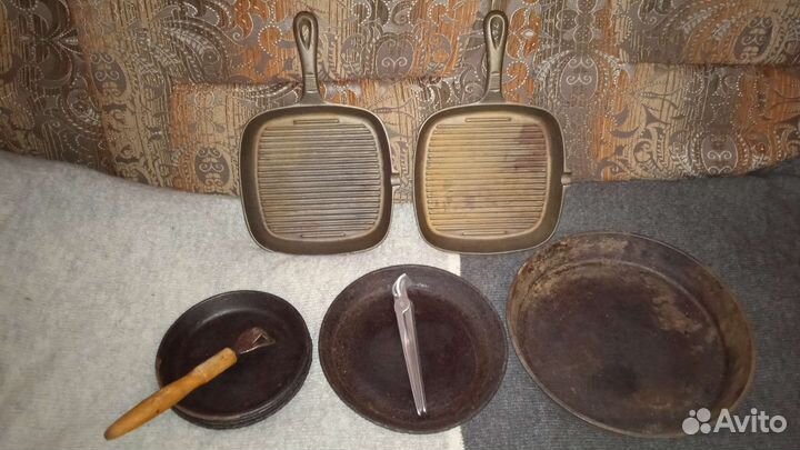 Чугунные сковороды