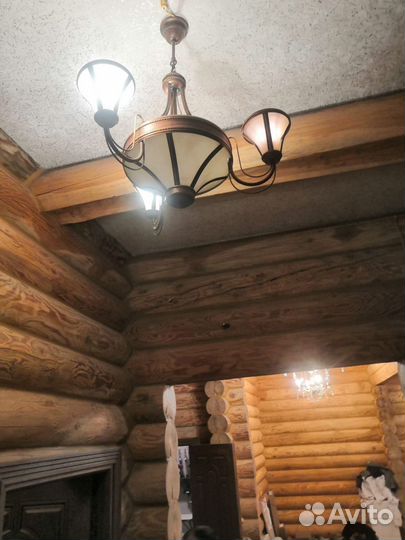Люстра потолочная бу