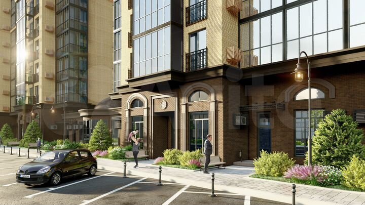 1-к. квартира, 48,6 м², 6/9 эт.