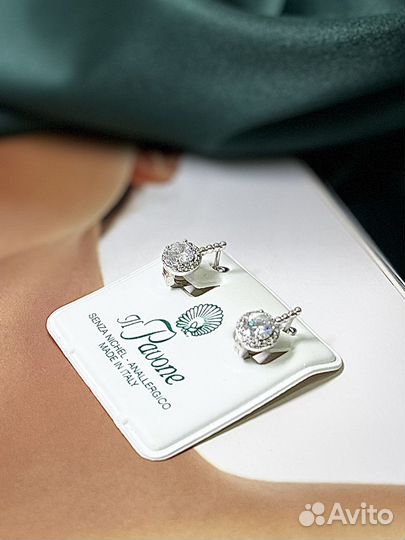 Серьги классика