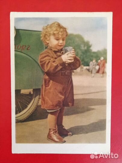 Открытки СССР дети