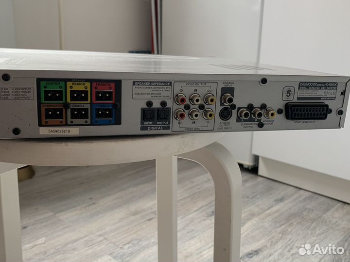 Dvd плеер daewoo