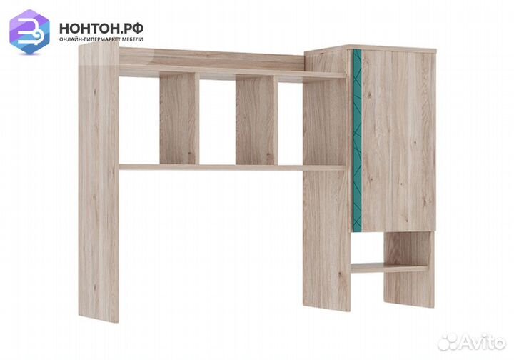 Надстройка для стола Лайк 29.01 дуб мария / изумру