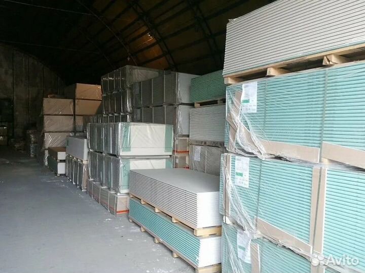 Гипсокартон 9.5 и 12.5 Доставка Тихорецк