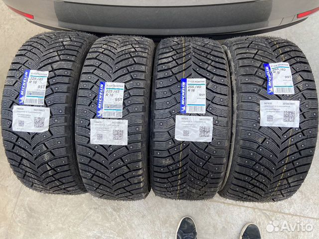 Michelin X-Ice North 4 225/45 R18 и 255/40 R18
