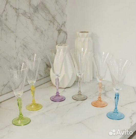 Фужеры богемия