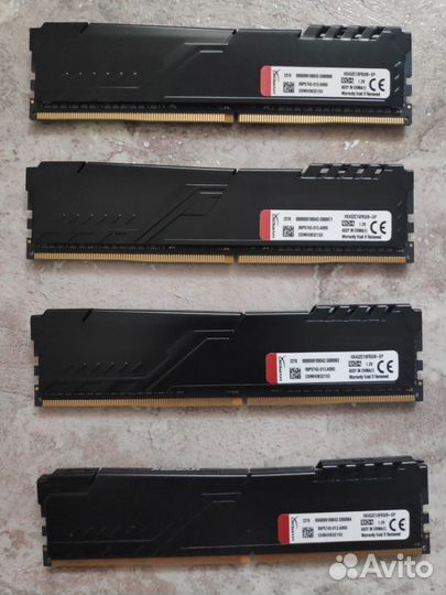 Оперативная память ddr4 4x8gb