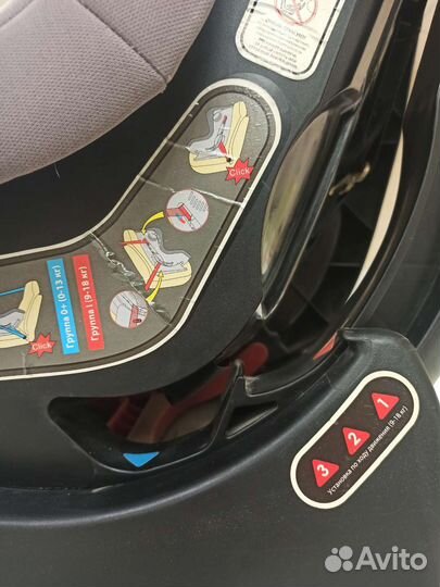 Детское автокресло от 10 до 18 кг