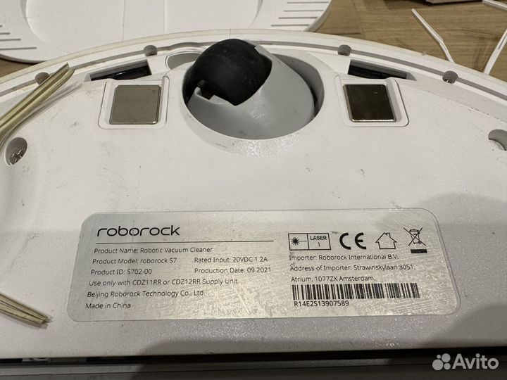 Робот пылесос xiaomi roborock s7 + докстанция