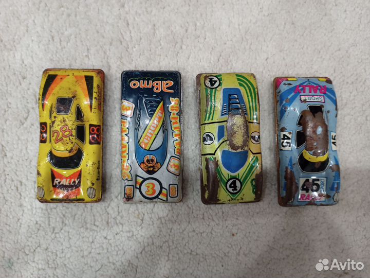 Жестяные машинки СССР