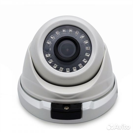 Купольная уличная 8MP IP видеокамера