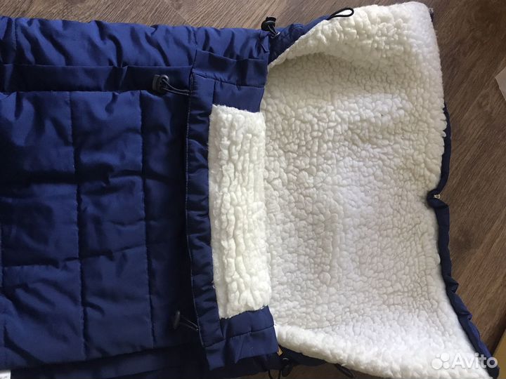 Конверт зимний на овчине