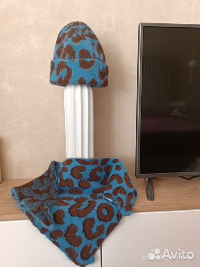 Шапка+косынка