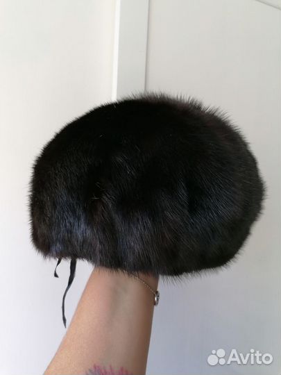 Берет норковый