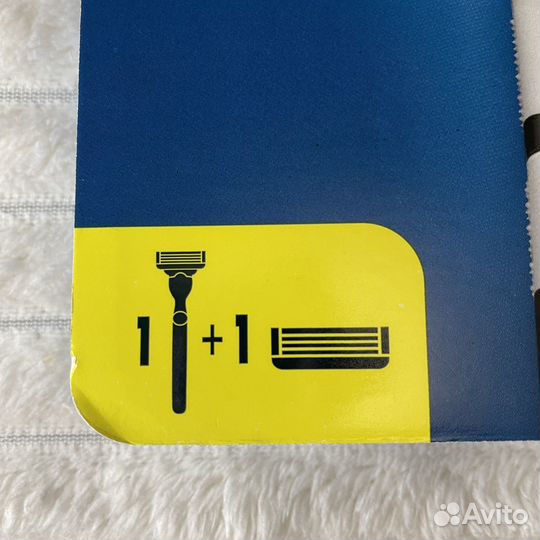 Gillette Mach3 Turbo 3D станок с 2 кассетами