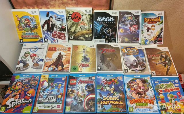 Игры для Nintendo Wii / Wii U купить в Москве | Электроника | Авито