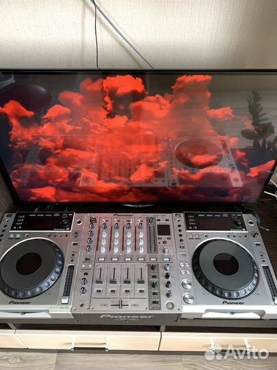 Pioneer cdj 850 -2 шт;Pioner djm 700-1 шт
