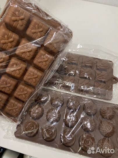 Разные формы силиконовые для конфет, шоколада