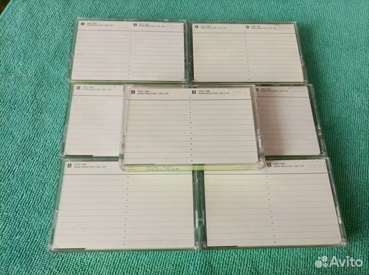 Аудиокассеты TDK с записью