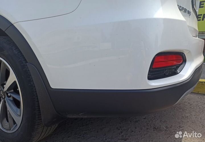 Бампер задний Kia Sorento Prime (белый)