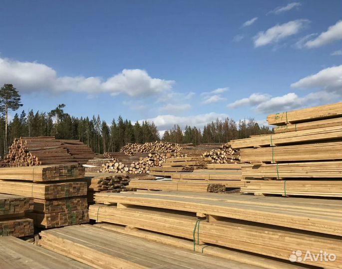 Доска обрезная. Брус без посредников