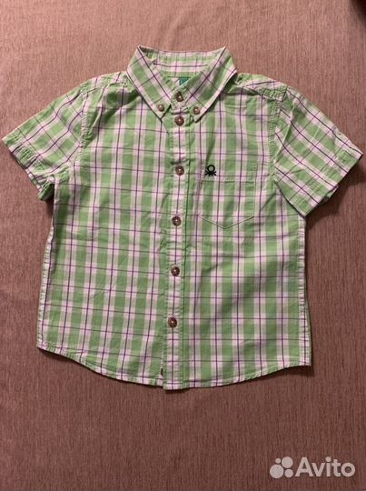 Рубашки на мальчика Benetton