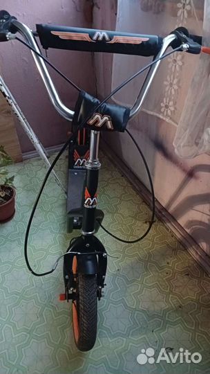 Самокат с большими колесами