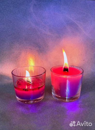 Свечи ручной работы с душой