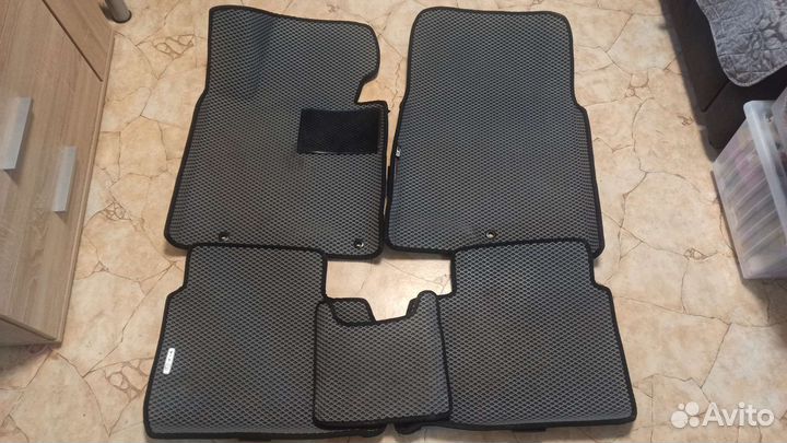 3d коврики eva с бортами kia sid 2