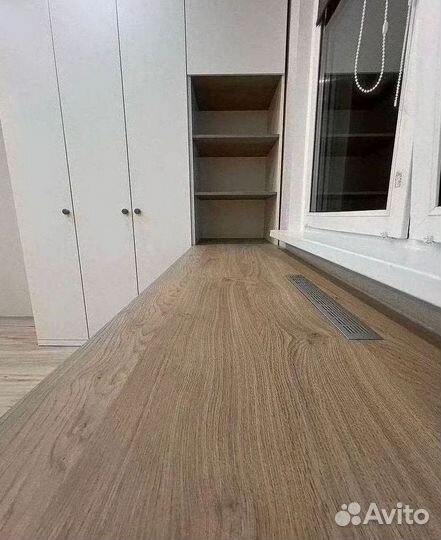 Рабочая зона со шкафом