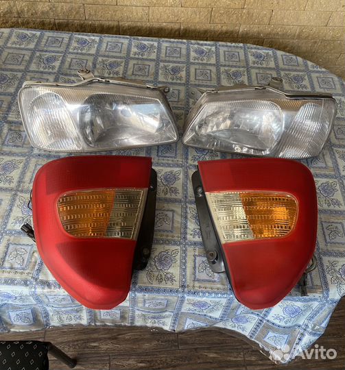 Фары на хендай акцент