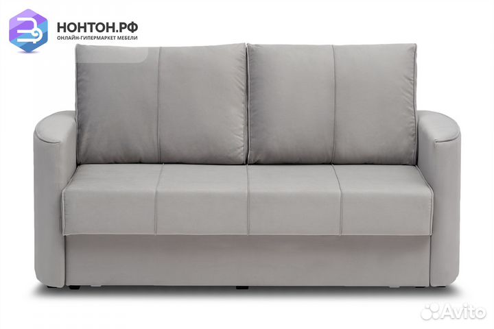 Диван еврокнижка Колибри серый