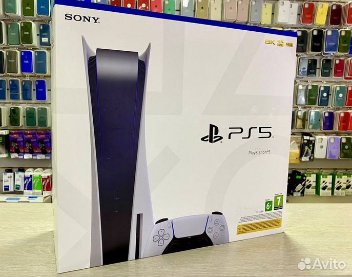 Новая Sony Playstation PS 5 3rev. Диск. Ps5