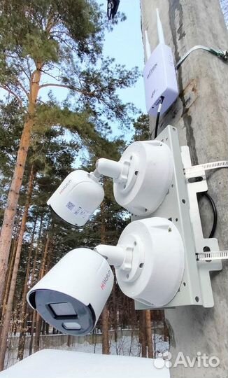 Установка системы видеонаблюдения