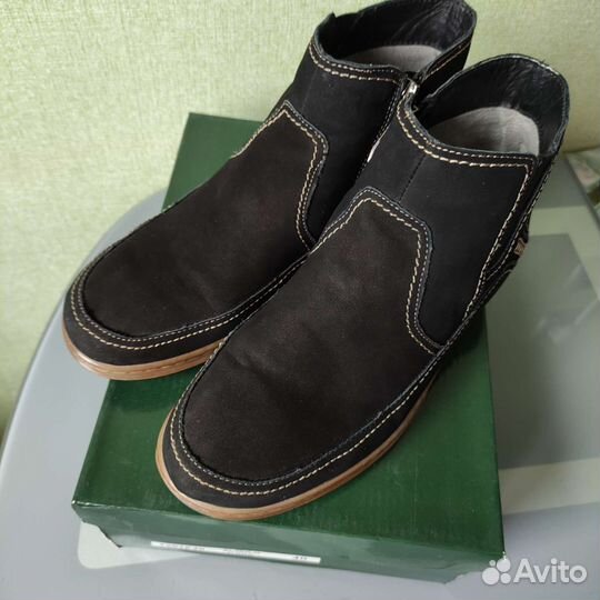 Полусапожки нубук демисезонные женские 40 б/у